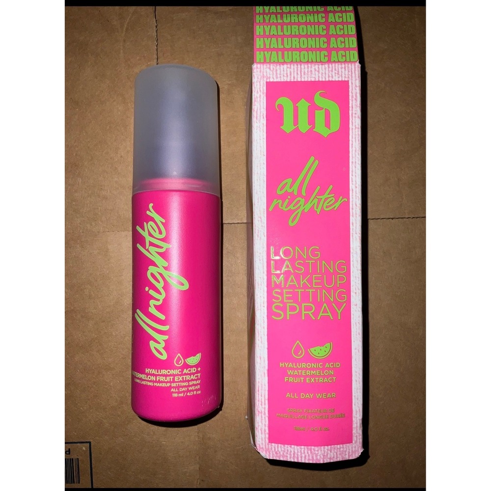 Urban Decay All Nighter Setting Spray Hyaluronic Acid Watermelon Long Lasting